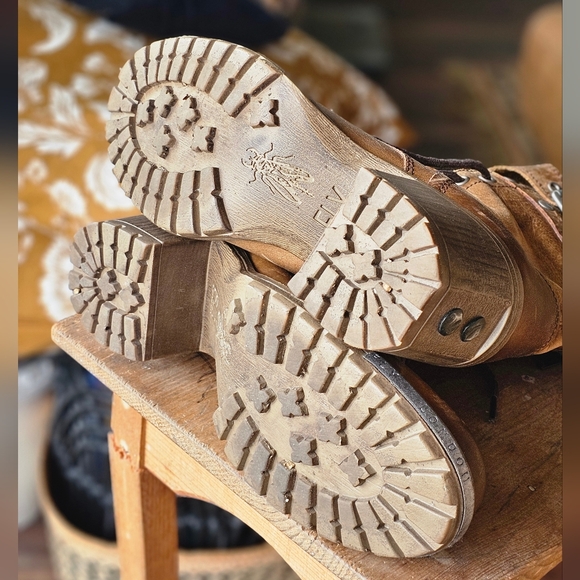 Fly London Women's Lask Mid-Calf Combat Boots - Picture 8 of 10